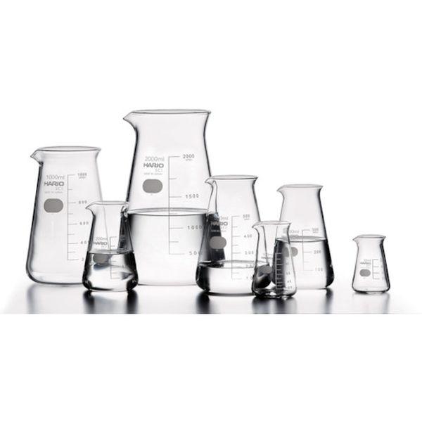 【メーカー在庫あり】 CB-2L-SCI CB2LSCI  ハリオサイエンス(株) HARIO コニカルビーカー 目安目盛付 2000ml HD店の画像