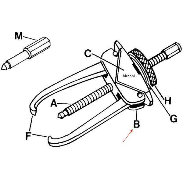 CG300-2 スナップオン Snap-on 2本ジョー ヨーク (CG300 20トン用(18.1ｔ)、2本ジョー用) HD店の画像