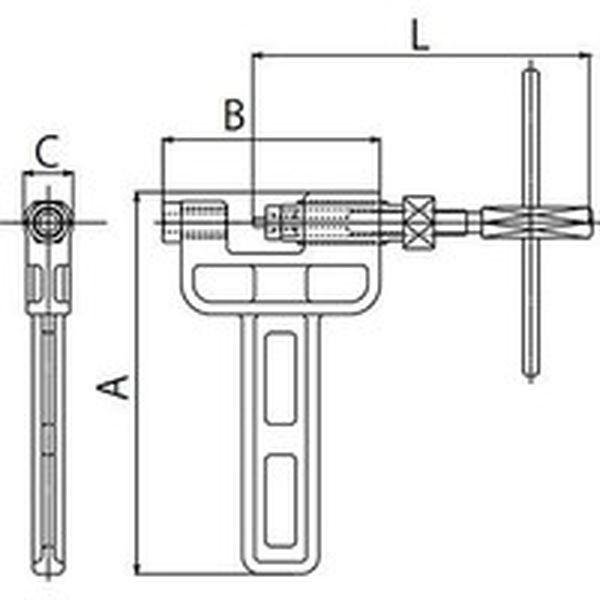 【メーカー在庫あり】 CK8W 片山チエン(株) KANA チェーンカッター 適合交換ピンCKP8W タイプ：固定タイプ HD店の画像