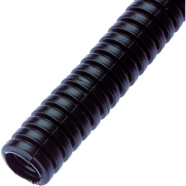 【メーカー在庫あり】 CLT100F-C20 CLT100FC20  コルゲートチューブ ポリエチレン スリット付き黒 内径23.2mm 30.48m HD店_1