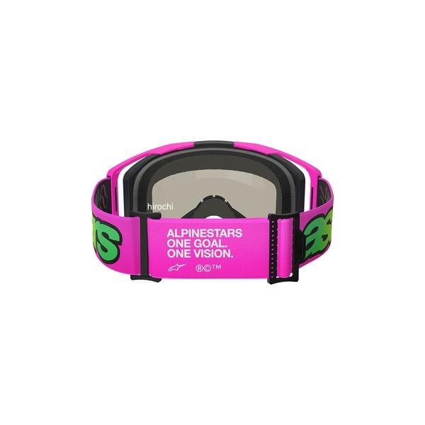 【メーカー在庫あり】 D8395 アルパインスターズ ヴィジョン8 ゴーグル ピンクフロー/イエローフロー ミラーブルー HD店 | アルパインスターズ | 01