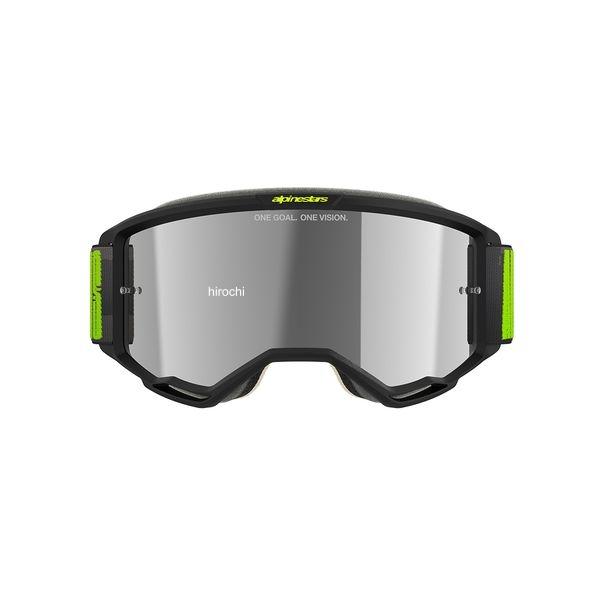 【メーカー在庫あり】 D8408 アルパインスターズ ヴィジョン5 ゴーグル チャコール/イエローフローL ミラーシルバー HD店 | アルパインスターズ | 02