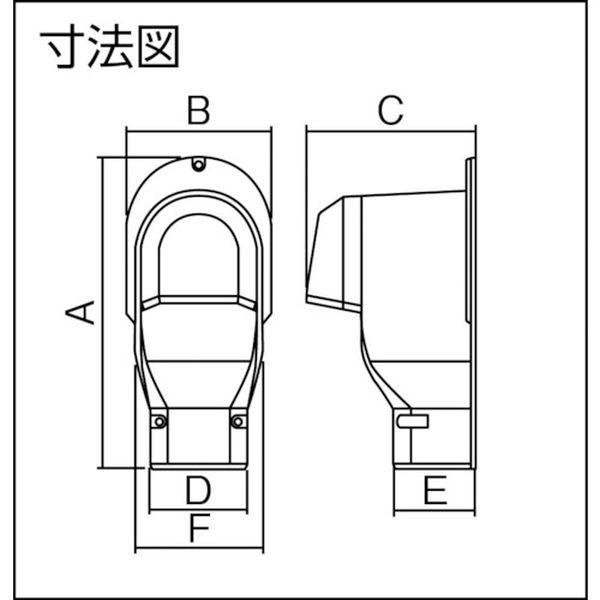 【メーカー在庫あり】 DAS2805W パナソニック(株)ライフソリューションズ社 Panasonic 壁面取出しカバー 排じん＆換気機能付きエアコン用 HD店｜hirochi2｜03