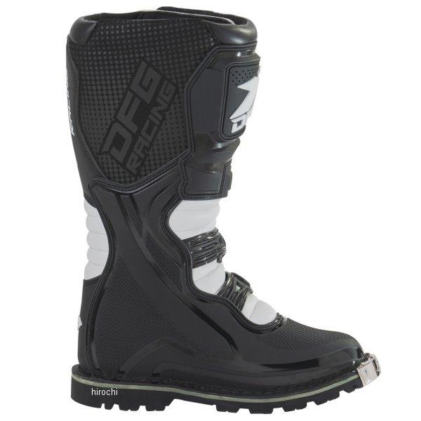 DG0401-102-042 ディーエフジー DFG フレックス ブーツ オフロード 黒/白 28.0cm HD店 DG0401 HD店