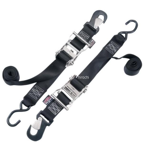 【USA在庫あり】 DS-110213 パワータイ POWERTYE 幅2インチ(51mm) ラチェット タイダウンキット 6.5フィート(1.98m) (左右ペア) HD店