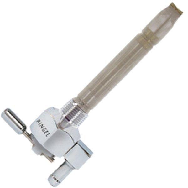 DS-390211 ピンゲル PINGEL フューエルバルブ ペットコック 180°内側3 8インチNPT六角 クローム HD店