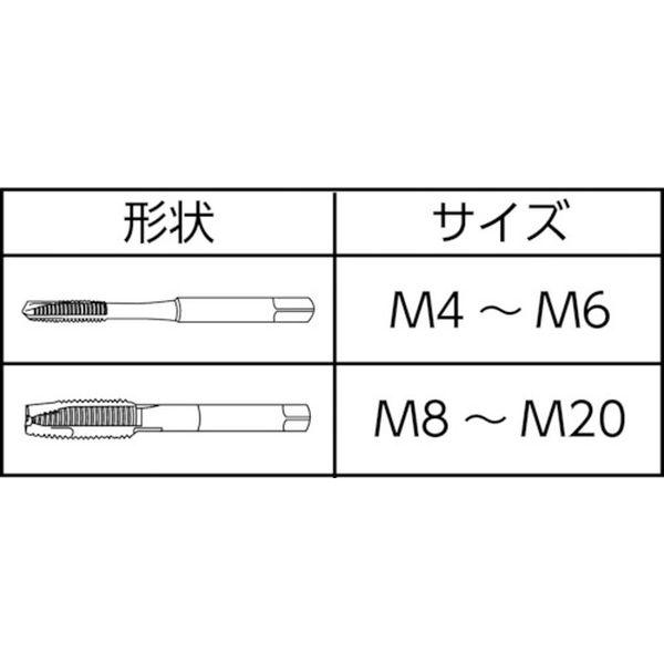 【メーカー在庫あり】 EP1CPJ2-M14X1.5 ポイントタップ コロタップ(780) 呼び寸法M14 ピッチ1.5mm ねじ長さ21mm 全長88mm HD店の画像