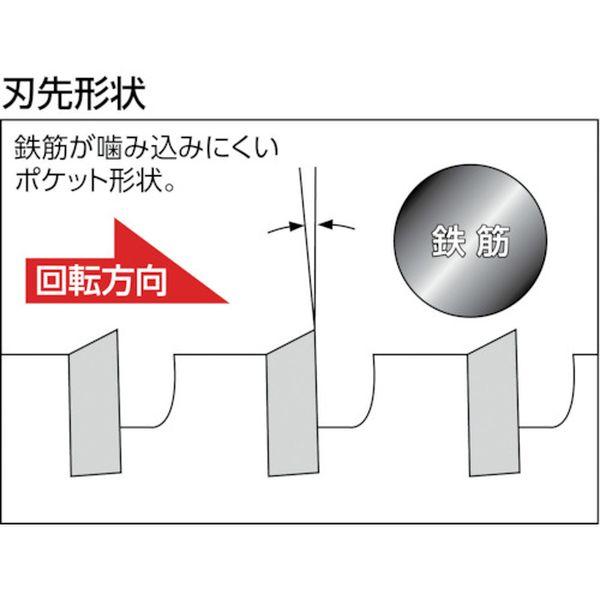 【メーカー在庫あり】 ES-A100SDS ESA100SDS ユニカ(株) ユニカ “単機能コアドリルE＆S” ALC用 100mm SDSシャンク HD店の画像
