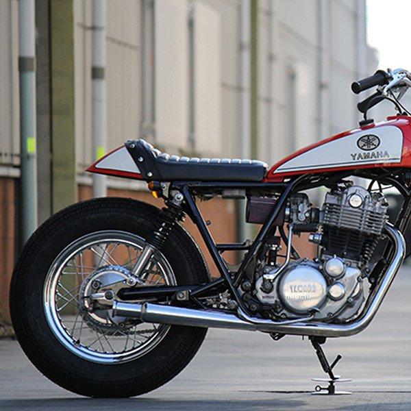モーターガレージグッズSR400/500用 16インチ ステンレススポーク
