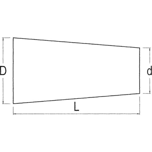 【メーカー在庫あり】 GK0187X0394 (株)岩田製作所 IWATA 円錐プラグA HBAS47-3-B 1000個入り HD店の画像