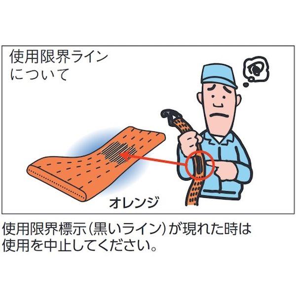 【メーカー在庫あり】 GV50-800TSP GV50800TSP  ベルト荷締機 50mm幅 800kg ツイストスナップフックタイプ HD店の画像