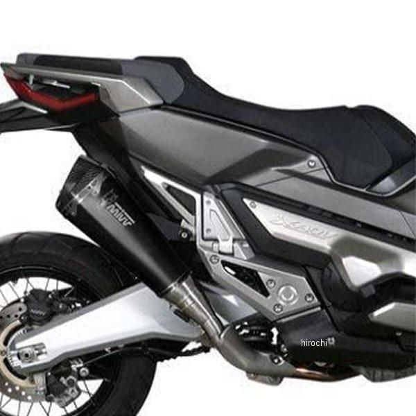 H.066.LDRB ミヴ Mivv スリップオンマフラー DELTA RACE 17年-21年 X-ADV ブラックステンレス HD店