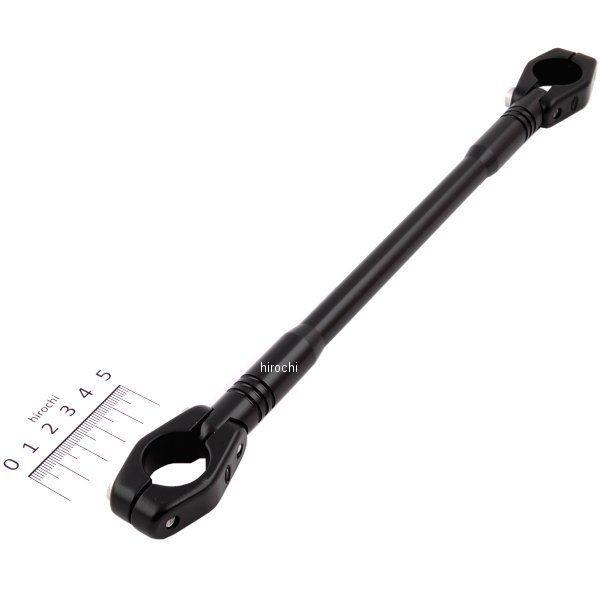 【メーカー在庫あり】 HB0691B ハリケーン ハンドルブレース スリムタイプ M:280mm ALLブラック HD店 | ホンダ | 01