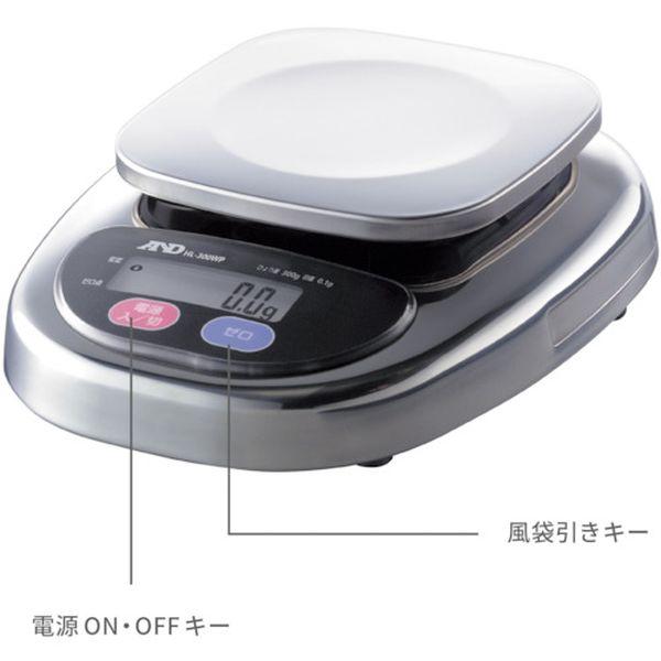 【メーカー在庫あり】 HL300WP (株)エー・アンド・デイ A＆D 防塵・防水デジタルはかりウォーターボーイ0.1g/300g HD店_4