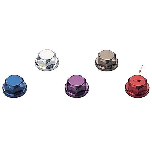 【メーカー在庫あり】 HT0803R ハリケーン ステムナット レッドアルマイト 14年 CBR250R HD店 | ホンダ