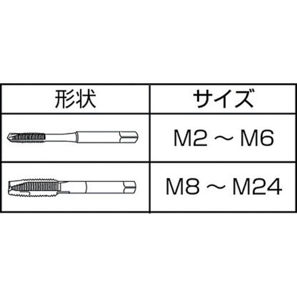 【メーカー在庫あり】 JET-M24X3.0 JETM24X3.0 (株)イシハシ精工 IS ジェットタップ(ポイントタップ)メートルねじ・並目 M24X3.0 HD店の画像