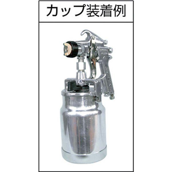 【メーカー在庫あり】 JGX-502-125-2.5-S JGX5021252.5S  スプレーガン JGXシリーズ 吸上式 ノズル口径2.5mm HD店の画像