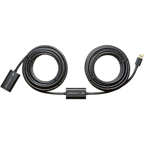 【メーカー在庫あり】 KB-USB-R310 KBUSBR310  サンワサプライ(株) SANWA USB3.0アクティブリピーターケーブル10m HD店の画像