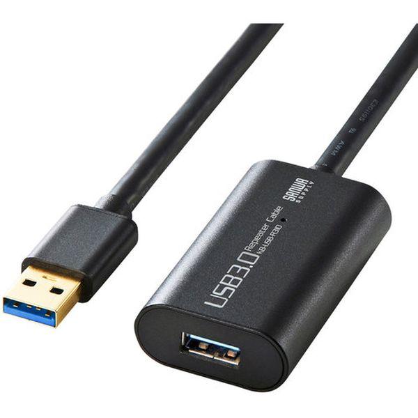 【メーカー在庫あり】 KB-USB-R310 KBUSBR310  サンワサプライ(株) SANWA USB3.0アクティブリピーターケーブル10m HD店の画像