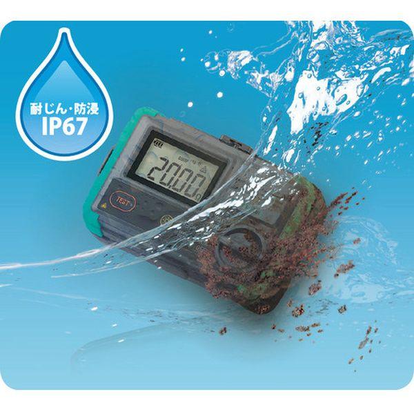 【メーカー在庫あり】 KEW4105DL 共立電気計器(株) KYORITSU 4105DL デジタル接地抵抗計 HD店の画像