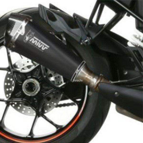 KT.018.LDRB ミヴ Mivv スリップオンマフラー DELTA RACE 16年-21年 KTM スーパーデュークGT ブラックステンレス HD店