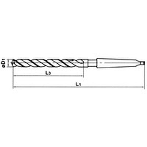 【メーカー在庫あり】 KTDD1300M2 三菱マテリアル(株) 三菱K KTD コバルト テーパハイスドリル 13mm HD店の画像