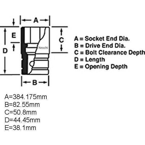 LDH702 スナップオン Snap-on 3/4インチ ドライブ フランク ドライブ シャロー ソケット 2-3/16インチ HD店_1