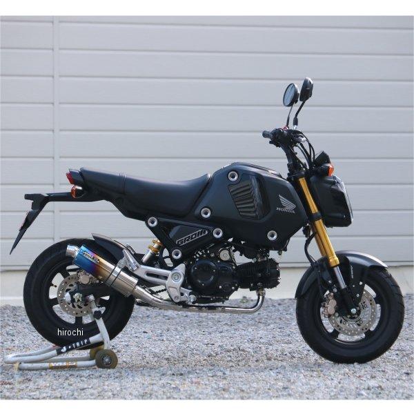 LS1180JM ダブルアールズ WR'S フルエキゾースト ショートオーバル JMCA認証 21年-22年 グロム 焼き色チタン HD店 | ブランド登録なし