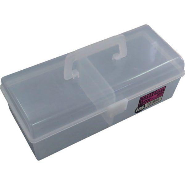 【メーカー在庫あり】 MBOX-MS-TM MBOXMSTM  明邦化学工業(株) メイホー ミリオンBOXMS 透明 HD店 | 