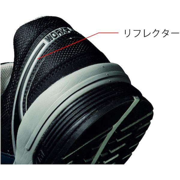 【メーカー在庫あり】 MPN-305S-BK-29.0 MPN305SBK29.0  静電 ワイド樹脂先芯入りスニーカー MPN-305S 29.0CM HD店の画像