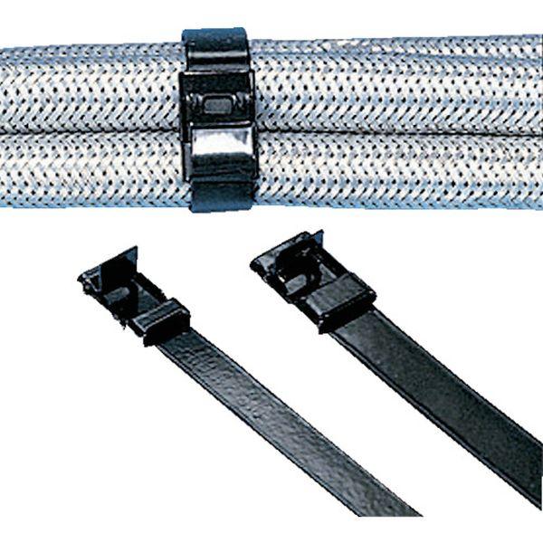 MSC4W38T15-L6 MSC4W38T15L6 パンドウイット バックルロック式ナイロン11コーティングステンレスバンド 50本 HD店