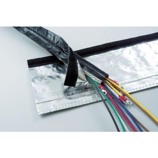 【メーカー在庫あり】 MTF-100-5 MTF1005  トラスコ中山(株) TRUSCO 電磁波シールド結束チューブ マジックタイプ 100Φ5m HD店