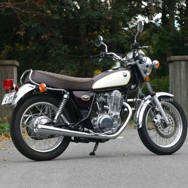 NMS220SMC ノジマエンジニアリング スリップオンマフラー ビンテージメガホン エンブレム無し 08年 SR400 クロームメッキ HD店