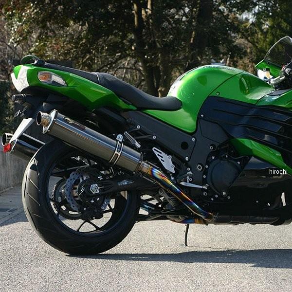 NT643SGTDW-CLK ノジマエンジニアリング スリップオンマフラー DLCチタン ツイン 12年 ZX-14R 黒 DLCコーティング HD店