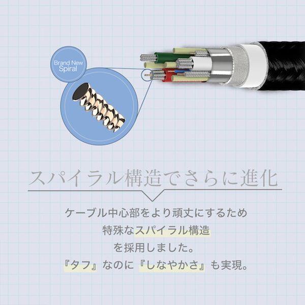 【メーカー在庫あり】 OWL-CBALA20-BK オウルテック Lightningケーブル次世代超タフケーブル200CMブラック HD店｜hirochi2｜04