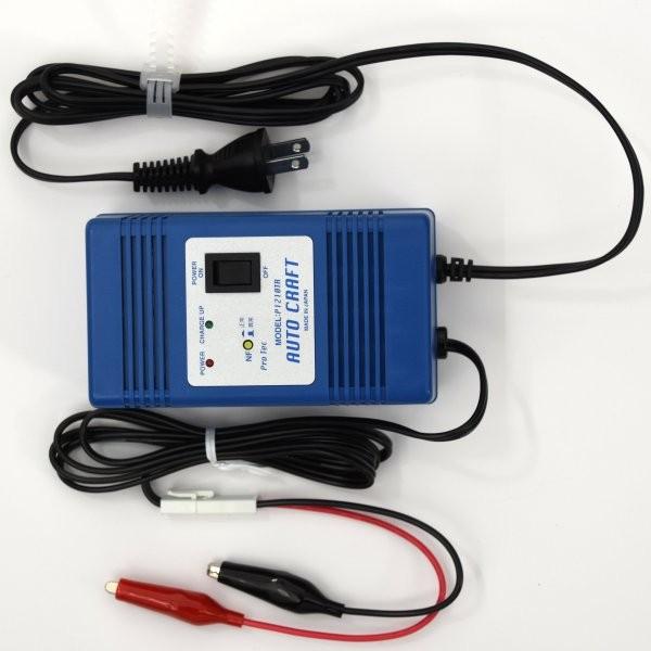 P1210TR オリオンオートクラフト アルプス計器 二輪車用充電器 トリクル充電機能付き 2.3〜18Ah/10HR HD店 | ホンダ