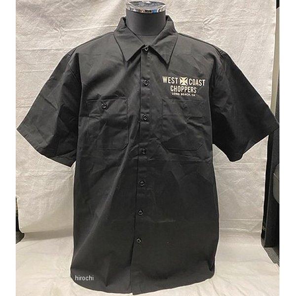 West Coast Choppers ワークシャツ P557683 部品屋K&W WEST COAST CHOPPERS ワークシャツ 黒 2XLサイズ HD