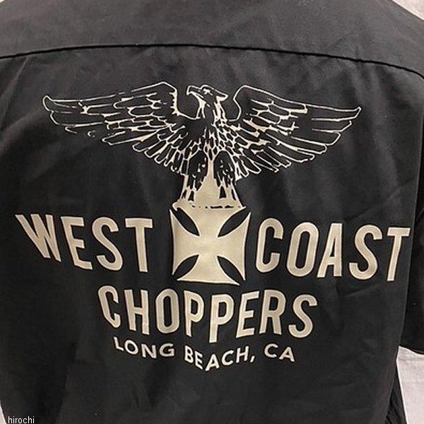 West Coast Choppers ワークシャツ P557683 部品屋K&W WEST COAST CHOPPERS ワークシャツ 黒 2XLサイズ HD