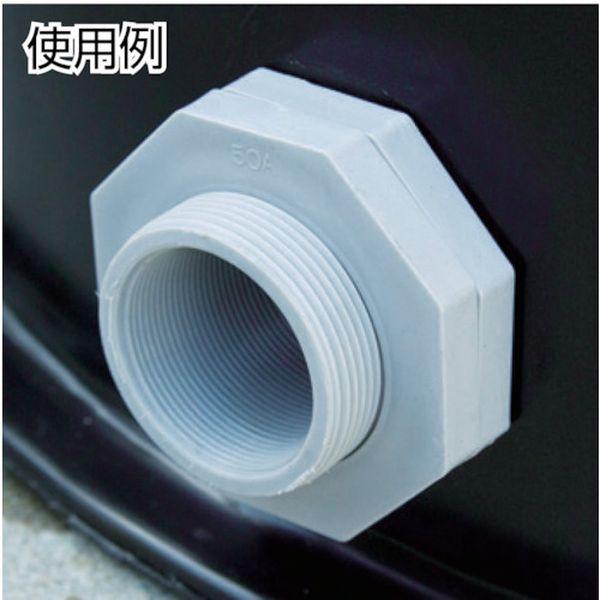 【メーカー在庫あり】 PE FITTING 50A FKM PEFITTING50AFKM  スイコー(株) スイコー PEフィッティング 50A FKM HD店_1