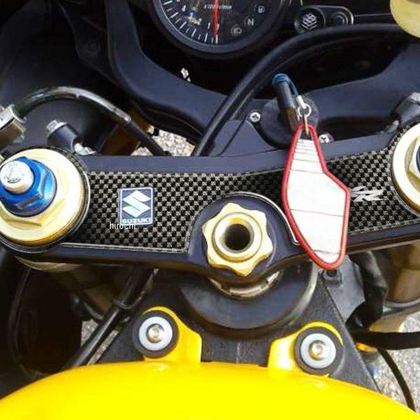 PPSS17P ワンデザイン ONEDESIGN トップブリッジステッカー カーボン柄 04年-05年 GSX-R600 HD店 | ブランド登録なし | 01