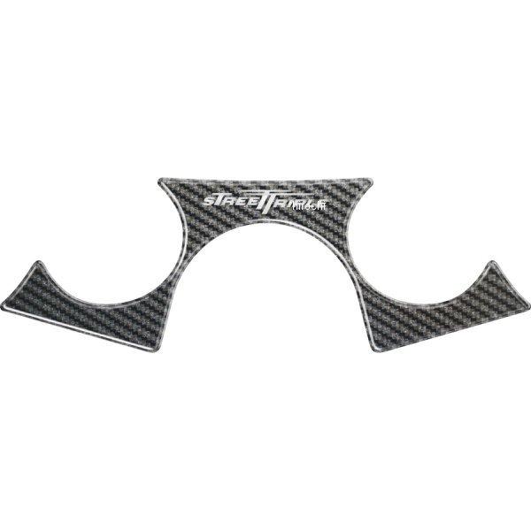 PPST1P ワンデザイン ONEDESIGN トップブリッジステッカー カーボン柄 07年-14年 トライアンフ STREETTRIPLE HD店 | ブランド登録なし