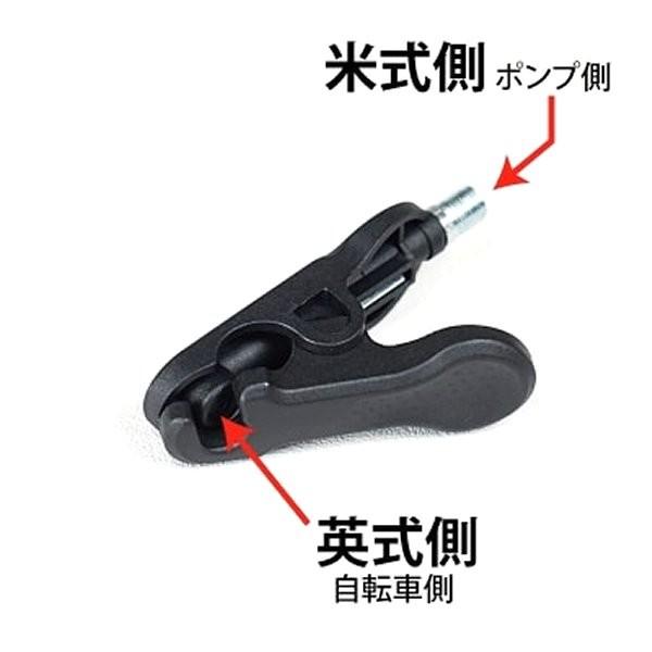 【メーカー在庫あり】 PR002 ラフ&ロード パワーポンプ変換アダプター 米式→英式 黒 HD店 | ラフ＆ロード | 01