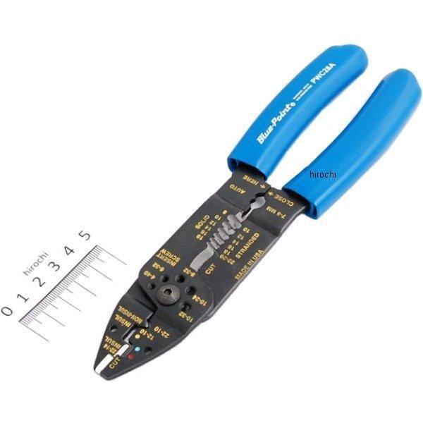 【USA在庫あり】 PWC28A スナップオン Snap-on ブルーポイント ワイヤーストリッパー/カッター/クリンパー/ボルトカッター 長さ 8-1/4インチ HD店 | 