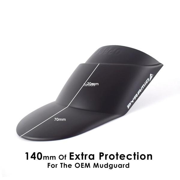 059641 ピラミッドプラスチック Pyramid Plastics 延長フェンダー ショート マット ブラック 22年-25年 BSA Goldstar HD店 | ブランド登録なし | 01
