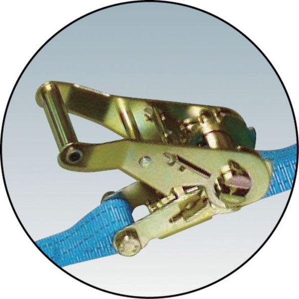 【メーカー在庫あり】 R50N060-000A R50N060000A (株)テザック TESAC ラッシングベルト(ベルト荷締機)ラチェットバックル式エンドレスタイプ HD店の画像