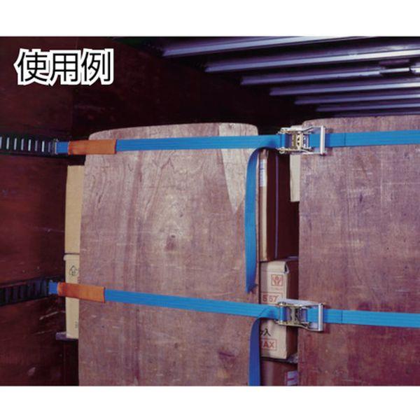 【メーカー在庫あり】 R50N060-000A R50N060000A (株)テザック TESAC ラッシングベルト(ベルト荷締機)ラチェットバックル式エンドレスタイプ HD店の画像