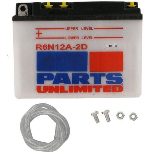 【USA在庫あり】 R6N12A-2D パーツアンリミテッド Parts Unlimited 液別 バッテリー 開放型 6V Y6N12A-2D HD店｜hirochi2