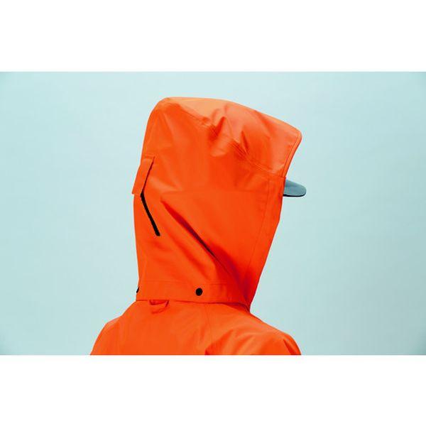 【メーカー在庫あり】 RAINVERDE-N-UE-OR-3L RAINVERDENUEOR3L 雨衣 レインベルデN 高視認仕様 上衣 蛍光オレンジ 3L HD店_1