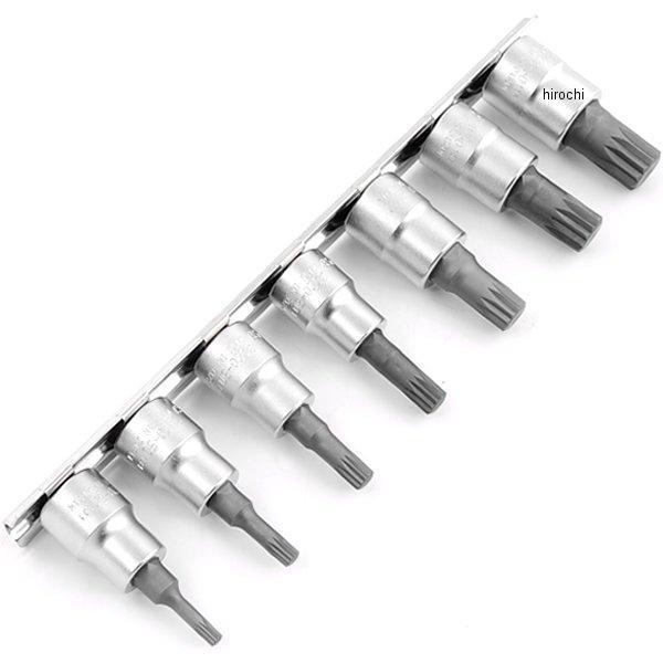 RS3020-7-L50-KK コーケン Ko-ken 3/8インチsq 3重4角ビットソケットレールセット 全長50mm 6ヶ組 HD店