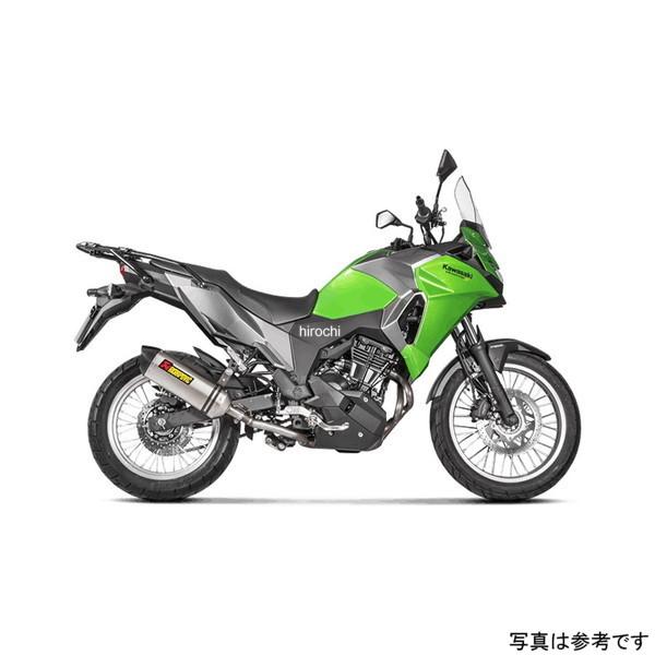 【メーカー在庫あり】 S-K3SO2-HZTJPP アクラポビッチ AKRAPOVIC スリップオンマフラー ヘックス E4仕様 JMCA対応 17年以降  ヴェルシス250X チタン HDの画像